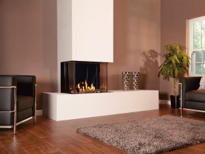 Luxe Designer Gas Fireplace